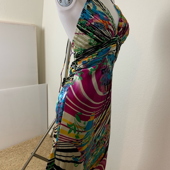 Aspeed couture bright halter dress sz XL - Picture 4 of 7